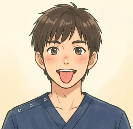 高齢者の口腔体操 舌をまっすぐ前に出すタカ